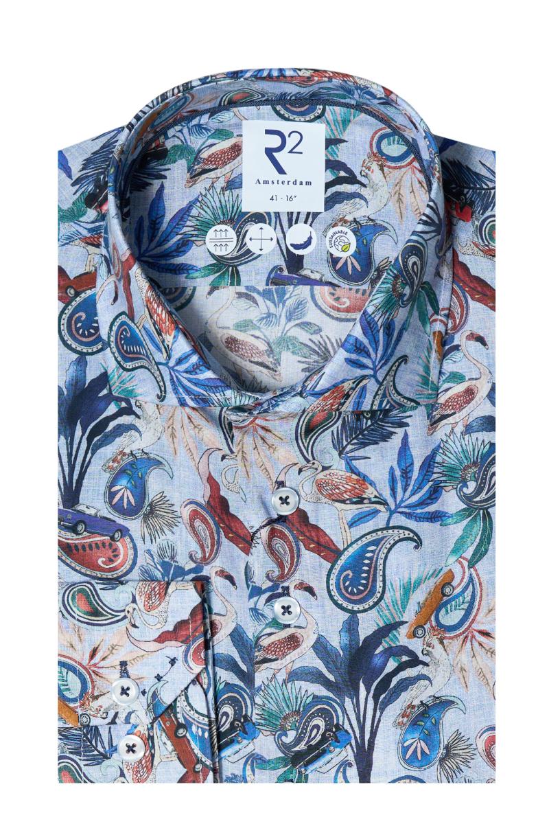 Сорочка R2 128.WSP.009/073-MULTICOLOUR