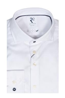 Фото рубашки Приталенный силуэт Рубашка R2, цвет белый
