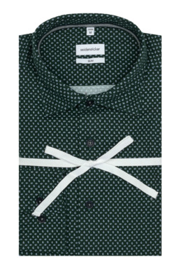 Фото рубашки Полуприлегающий силуэт Рубашка SEIDENSTICKER, цвет серый