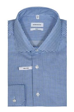 Фото рубашки Полуприлегающий силуэт Рубашка SEIDENSTICKER, цвет синий