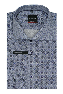 Фото рубашки Tailored fit Рубашка VENTI, цвет синий