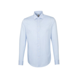 Фото рубашки Полуприлегающий силуэт Рубашка JACQUES BRITT, цвет голубой