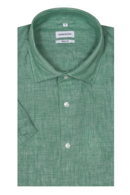 Фото рубашки Прямой силуэт Рубашка SEIDENSTICKER, цвет зеленый