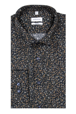 Фото рубашки Shaped Fit Рубашка SEIDENSTICKER, цвет серый