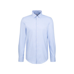 Фото рубашки Полуприлегающий силуэт Рубашка SEIDENSTICKER, цвет голубой