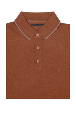Поло ENRICO CERINI 214103/TERRA-COTTA